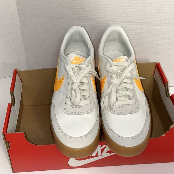 New Nike Killshot 2 Leather Tennis Shoe M 8 W 9.5 Laser Orange Yellow White main image 4